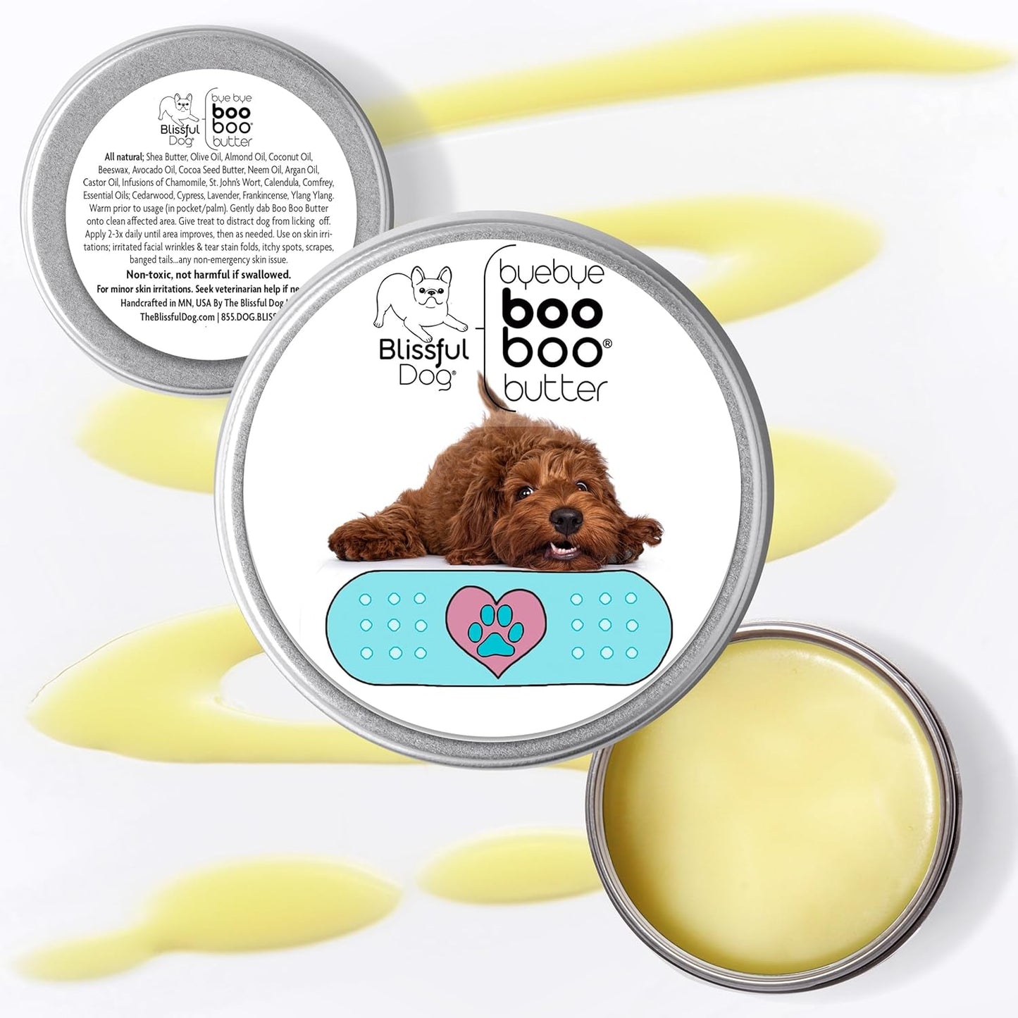 The Blissful Dog Labradoodle Boo Butter, 4 oz