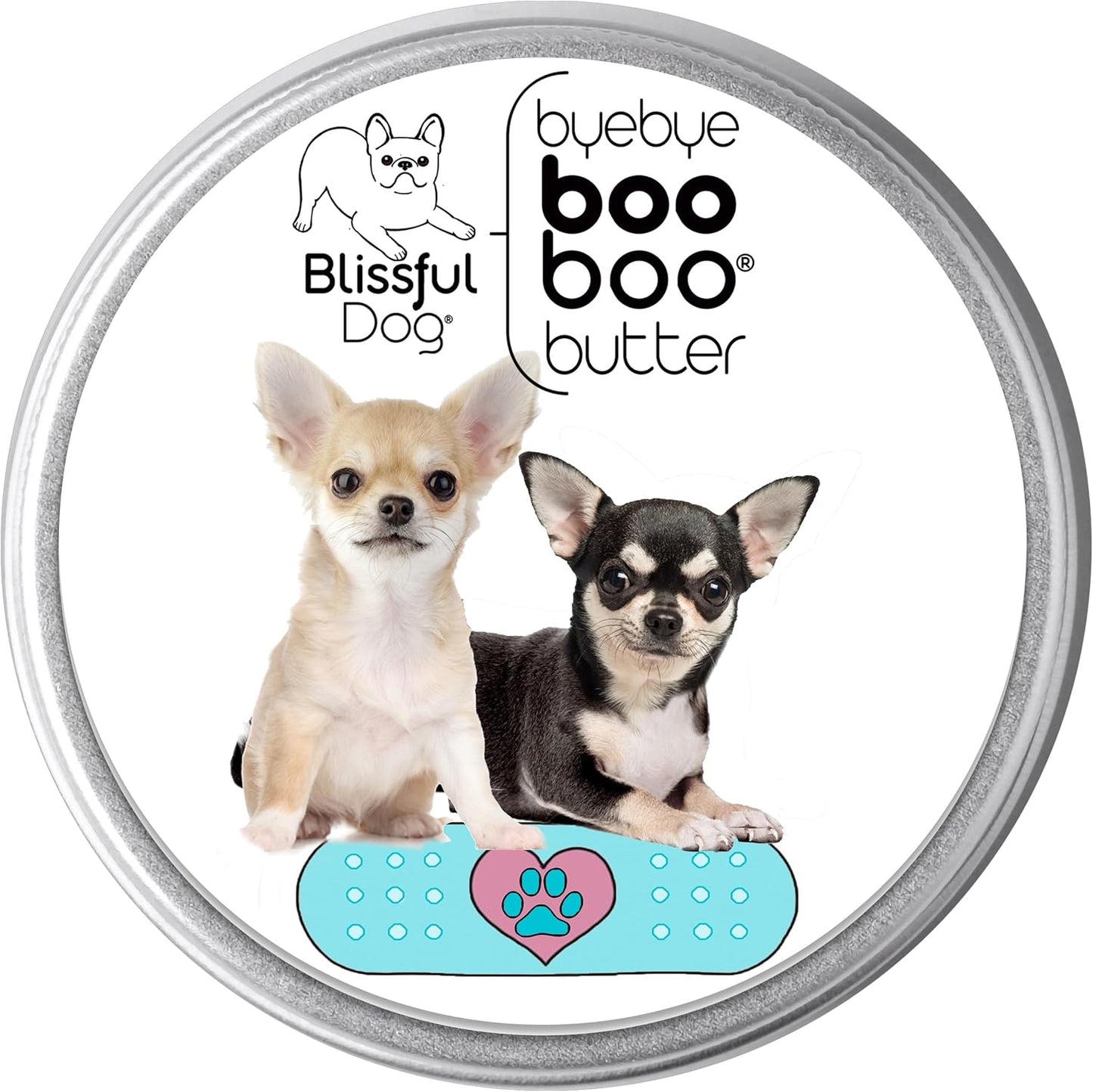 The Blissful Dog 2 oz TIN Chihuahua Booboo Butter