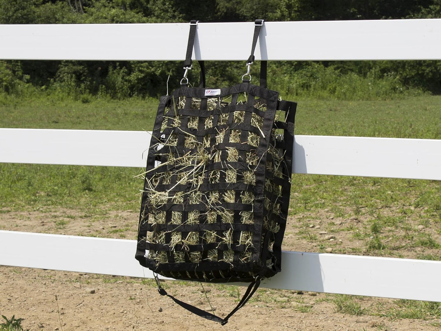 Derby Originals Superior Slow Feeder Horse Hay Bag with Super Tough Bottom and 1 Year Warranty