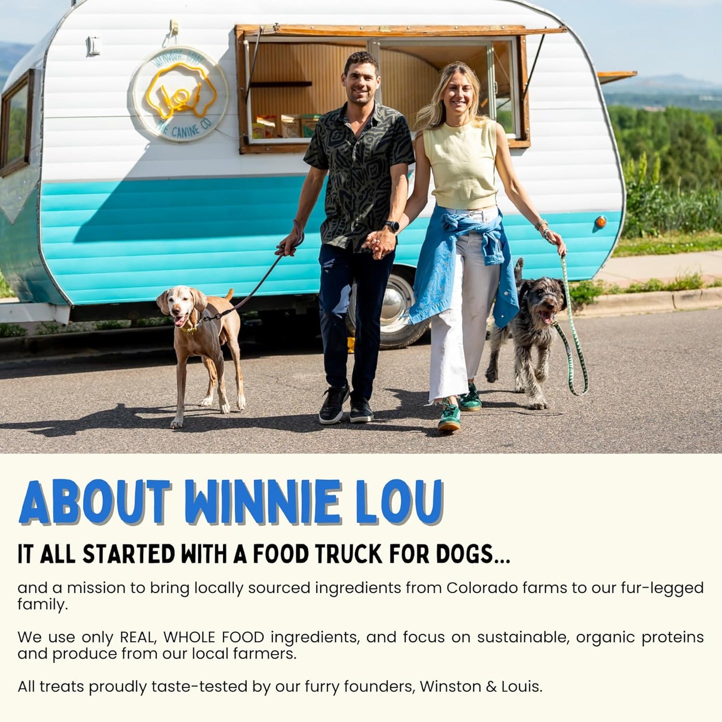 Winnie Lou Elk Jerky Dog Treats – Limited Ingredient, Human Grade, Training Treats for Small, Medium & Large Dogs, Made in USA (2 Pack)