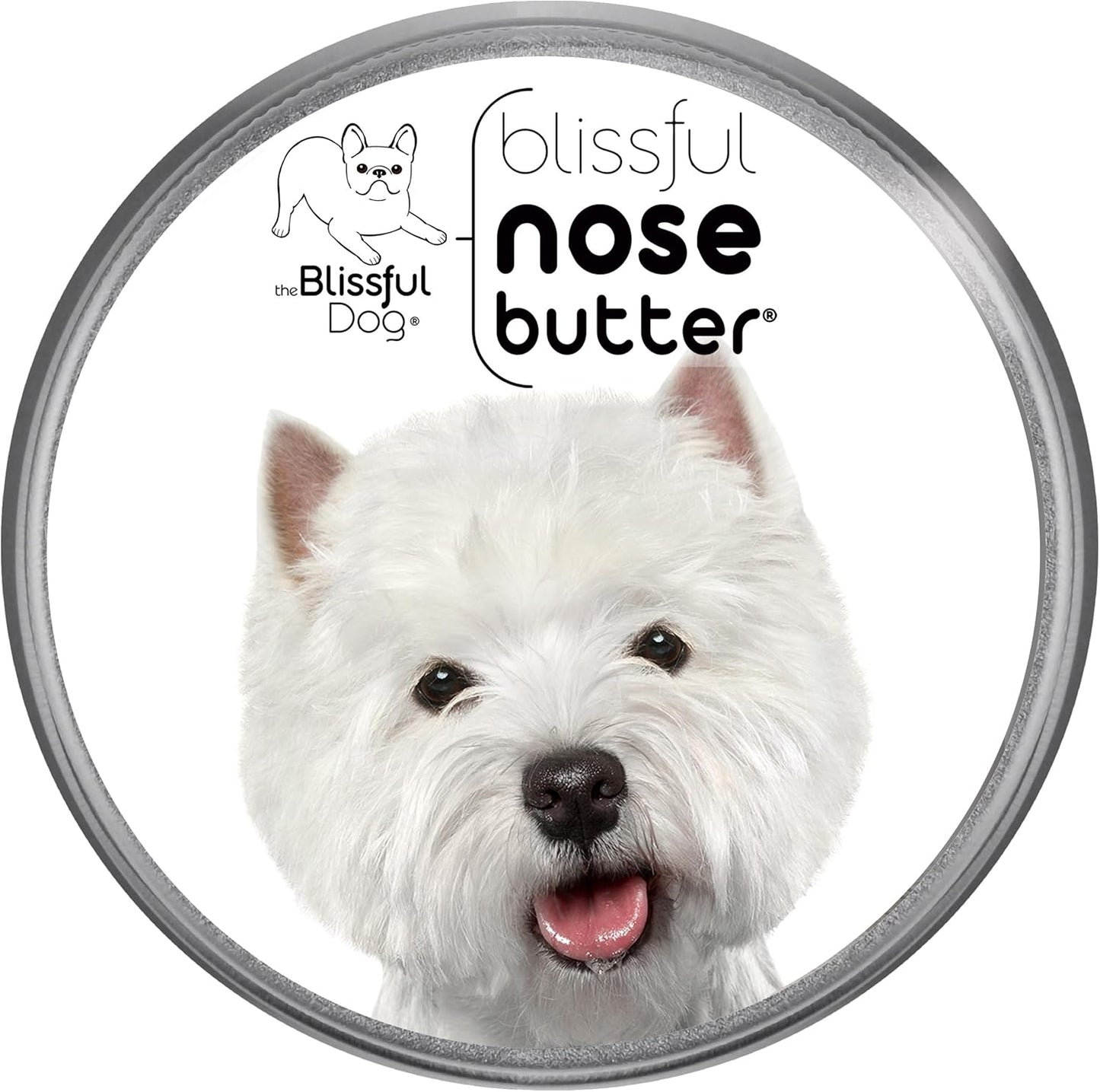The Blissful Dog West Highland Terrier Unscented Nose Butter