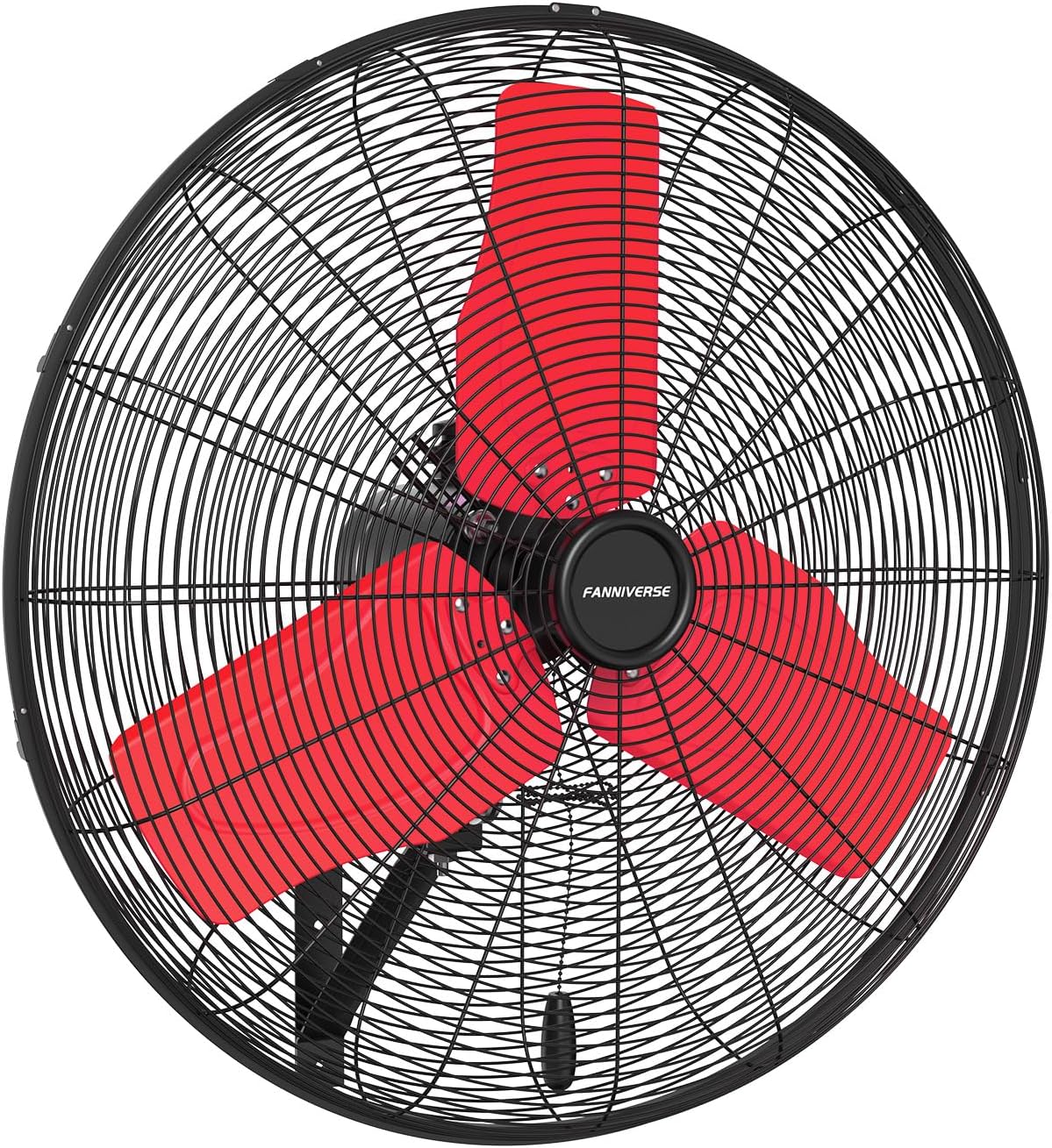 24 Inch 9500 CFM Waterproof Wall Fan Pro Series - Outdoor High Velocity Wall Mount Fan with Enclosed Motor for Residential, Warehouse, Patio, Shop, Garage, Barn UL Safety Listed