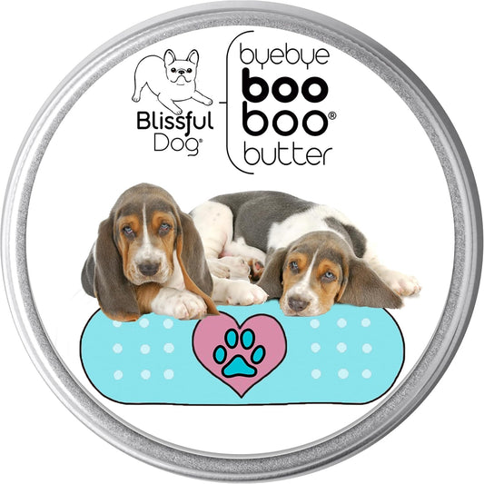 The Blissful Dog 1 oz TIN Basset Hound Booboo Butter