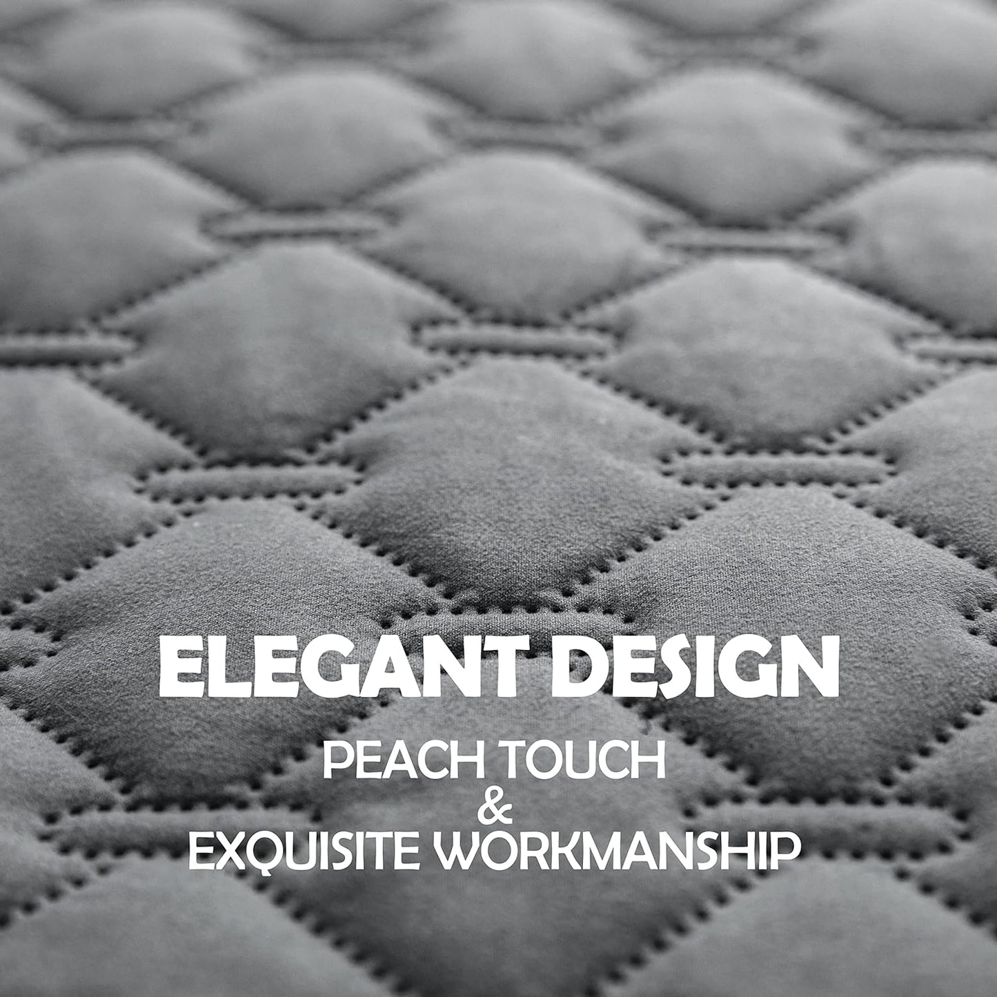 gogobunny 100% Double Sided Waterproof Dog Blanket Soft Pet Bed Cover Reversible Protect Furniture Couch Sofa Car for Puppy Cat Kids (Dark Grey/Light Grey, 30x80 Inch (Pack of 1))