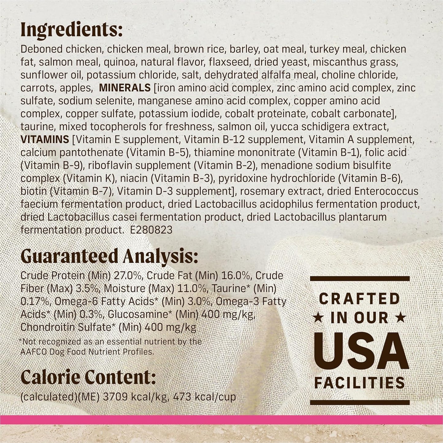 Merrick Healthy Grains Premium Dry Dog Food For Small Dogs, Wholesome and Natural Kibble, Small Breed Recipe - 4.0 lb. Bag