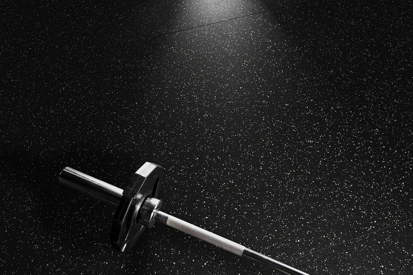 Playsafer Genaflex Rubber Gym Floor Mat, Heavy Duty Commercial Protective Gym Flooring Roll - 8mm Thick (4' X 6', 15% Grey)